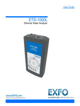EXFO ETS-1000L User guide