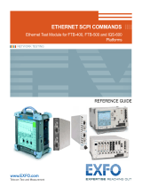 EXFO SCPI Commands 8510B User guide