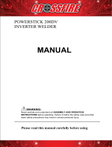 Crossfire POWERSTICK 200DV Owner's manual