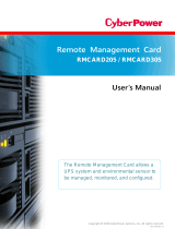 CyberPower RMCARD205/305 User manual