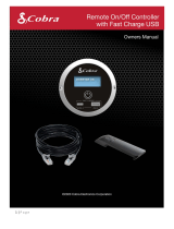 Cobra Remote On/Off Controller Owner's manual