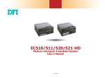 DFI EC510-HD/EC511-HD/EC520-HD/EC521-HD Owner's manual