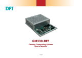 DFI GM330-BFF Owner's manual