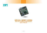 DFI HM101/HM103-QM87/HM101/HM103-HM86 Owner's manual