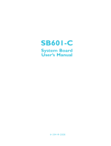 DFI SB601-C Owner's manual