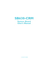 DFI SB630-CRM Owner's manual