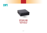 DFI ST102-SD Owner's manual