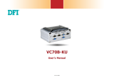 DFI VC70B-KU Owner's manual