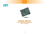 DFI HD636-H81CS Owner's manual