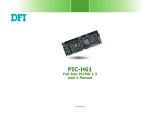 DFI PIC-H61 Owner's manual