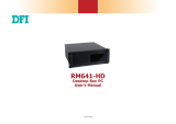DFI RM641-HD User manual
