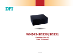 DFI WM343-SD Owner's manual