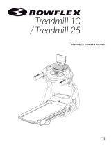 Bowflex Treadmill 25 Owner's manual