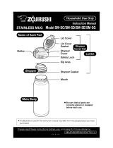 Zojirushi SM-SG48E Owner's manual