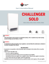 ACV Triangle Tube CHALLENGER SOLO CC105s User manual