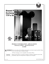 TRIANGLE TUBE Brazed Plate Heat Exchanger User manual