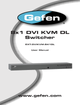 Gefen EXT-DVIKVM-841DL User manual