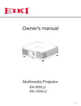 Eiki EIKI EK-850LU User manual