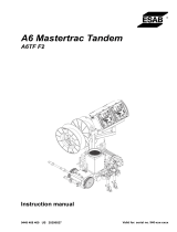 ESAB A6 Mastertrac Tandem A6TF F2 User manual