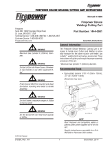 Firepower Deluxe Welding/Cutting Cart Troubleshooting instruction