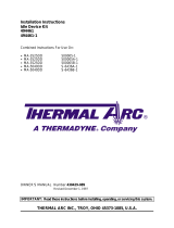 ESAB Installation 494461-1 Installation guide