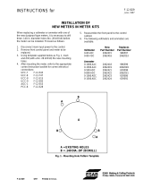 ESAB Installation of new Meters in Meter Kits Installation guide