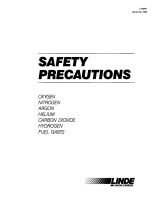 ESAB SAFETY PRECAUTIONS User manual