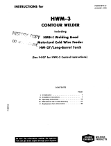 ESAB HWM-3 Contour Welder Troubleshooting instruction