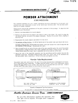 ESAB Linde Powder Attachment (1500 Nozzles) Assembly Instruction