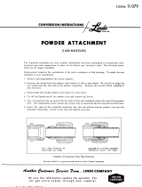 ESAB Powder Attachment (1400 Nozzles) Troubleshooting instruction