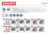 Hilti CFS-IS Operating instructions