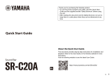 Yamaha SR-C20ABL User manual