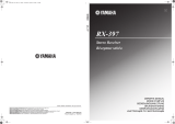 Yamaha RX-397 Owner's manual