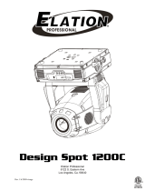 Elation Professional 1200C User manual