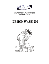 Elation Design Wash 250 User manual