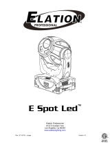 Elation E Spot LED User manual