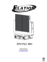 Elation EPV762 MH User manual