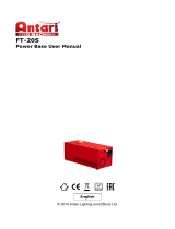 Elation FT-20S Power Supply Base User manual