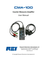 REI CMA-100 Owner's manual