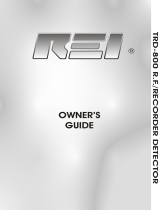 REI TRD-800 Owner's manual