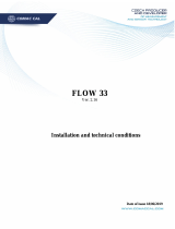 Comac Cal FLOW 33 User manual