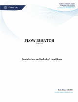 Comac Cal FLOW 38Batch User manual