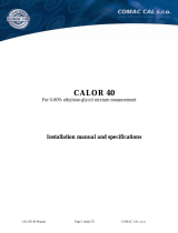 Comac Cal CALOR 40 User manual