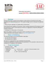 MICRO-EPSILON scanCONTROL 2600 / 2650 / 2900 / 2950 Assembly Instructions