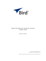BIRD  DDR Series  Owner's manual