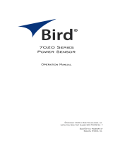 BIRD  7027 Series  Owner's manual