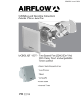 Airflow QuietAir QT150T Operating instructions