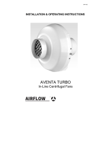 Airflow Aventa Turbo 250 B Installation guide