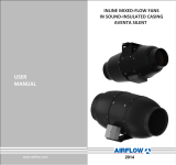 Airflow Aventa Silent AVS100 Operating instructions