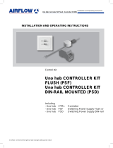 Airflow Unohab controller Operating instructions
